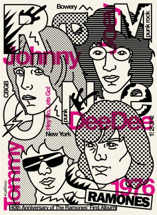 Andrzej Wieteszka, 40th Anniversary of The Ramones' First Album