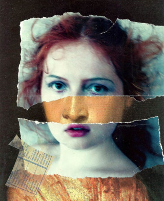 Carol White, collage
