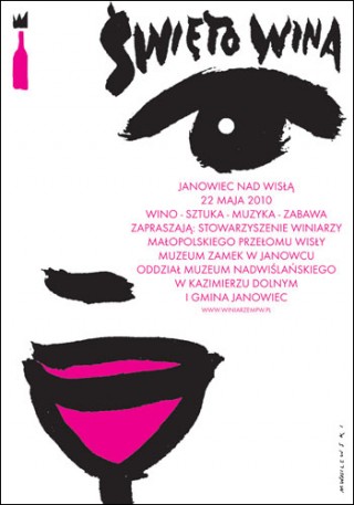 Mieczysław Wasilewski, Festival of Wine, promotional poster